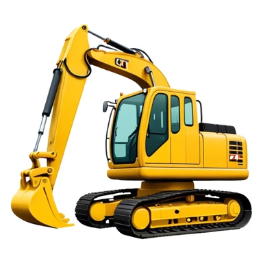 Excavator - Caterpillar 330 (Model Year: 2022) (Iconic colour: Yellow) sticker