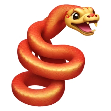 happy Chinese new year snake sticker