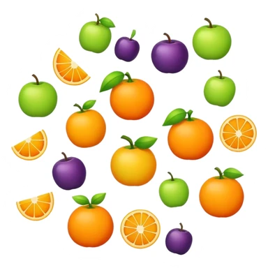 March 8 purple, green, orange and yellow sticker