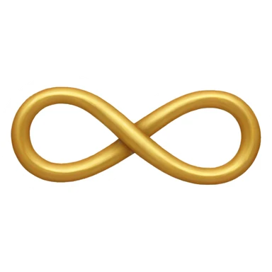Infinity symbol sticker