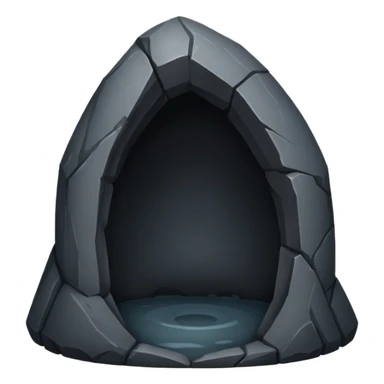 make a emoji with a round cave sticker