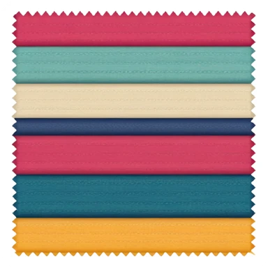 fabric swatch sticker