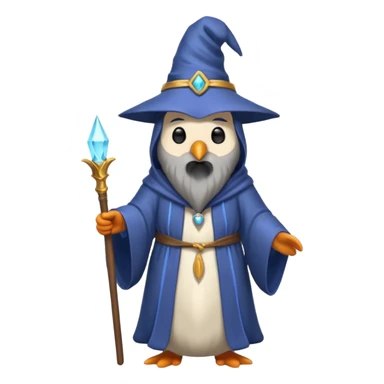 جادوگر پنگوعن sticker