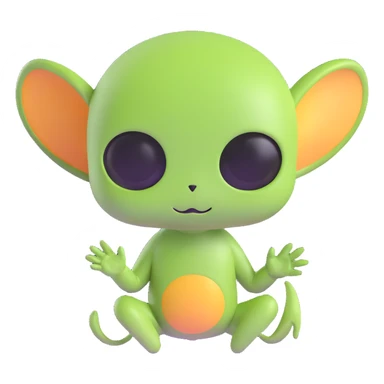 Shiko alien  sticker