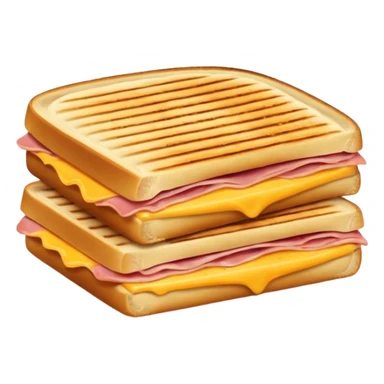 panini with ham and cheese sticker