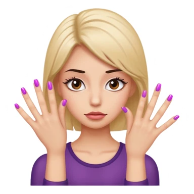 🙄💅🏻要厭世加上眼睫毛（單純頭像 sticker