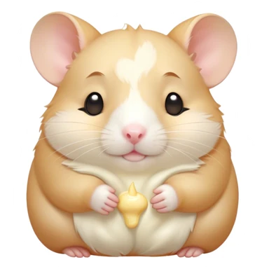 Meme-Worthy Cute Sleeping Cream Hamster Portrait Emoji, Head resting peacefully with a contented smile, showcasing a delightfully compact build and a luxuriously soft cream coat, eyes shut in a serene nap, Simplified yet hilariously adorable features, highly detailed, glowing with a soft, drowsy light, high shine, relaxed and utterly lovable, stylized with an air of playful laziness, bright and heartwarming, soft glowing outline, capturing the essence of a comically sleepy hamster, so meme-worthy it feels like it could instantly become the next viral sensation of adorable slumber! sticker