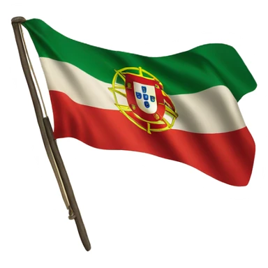 Flag of Portugal used until 1910 sticker
