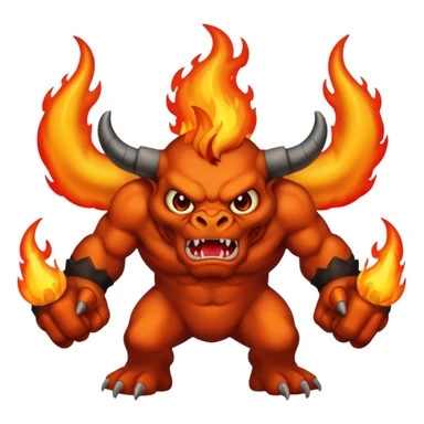 Balrog emoji sticker
