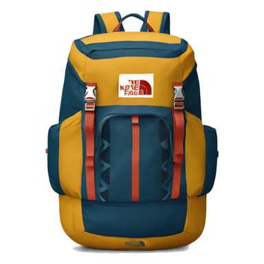 The north face X Adidas backpack sticker