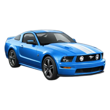 Ford mustang gt sticker