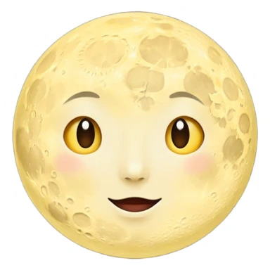 moon sticker