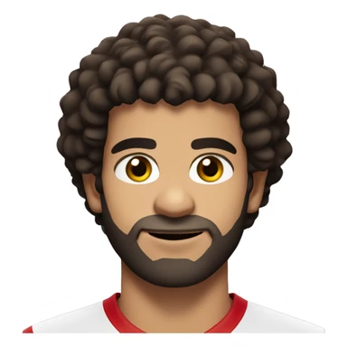 Mohamed Salah natural face sticker