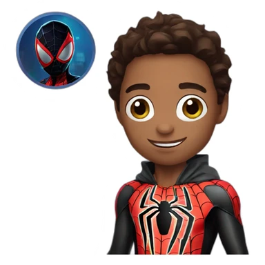 Spiderman Miles morales sticker
