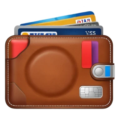 wallet credit card sticker