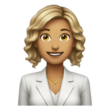 best sales agent girl sticker