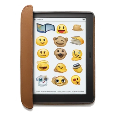 Kindle with cute case  sticker