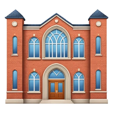 University building sticker