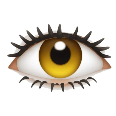 LASHES EMOJI sticker