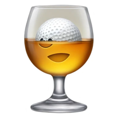 golf-ball-in-whisky-glass sticker