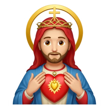 Sacred heart of Jesus sticker