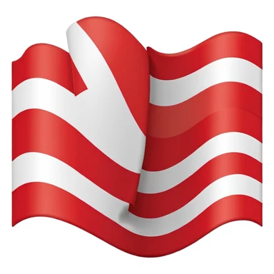 old belarus flag emoji (circa 1991) 3 horizontally stripes: white-red-white sticker