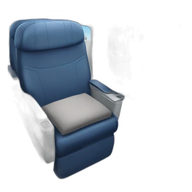 Simple Economy class Airplane seat sticker