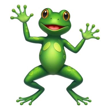 create a dancing frog gif sticker