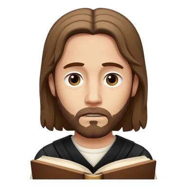 Jesus frowning at a Book of Mormon sticker