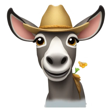 Burro volador  sticker