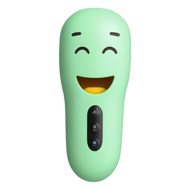 Face massager sticker