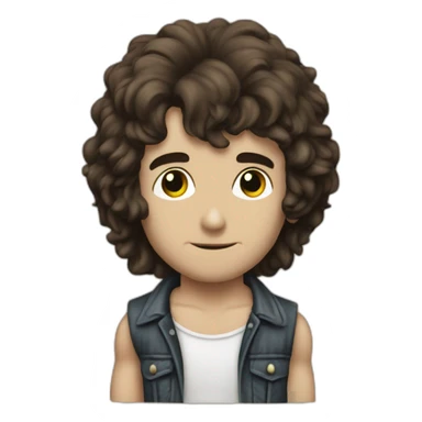 Bon scott Young sticker