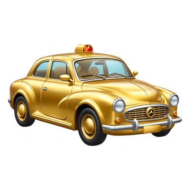 Golden Car paint Sprayer sticker
