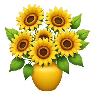Flower Bouquets, Sunflower
 sticker