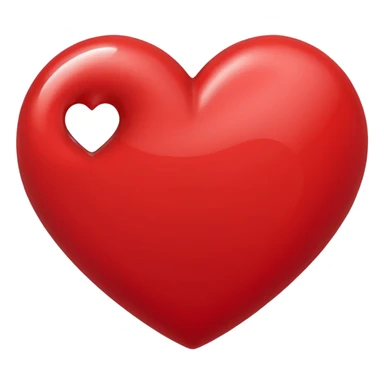 An heart ❤️ with a S write sticker