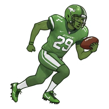 Justin Jefferson doing the griddy sticker