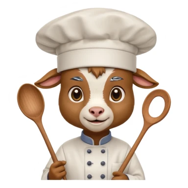 goat young cook sticker