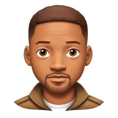 photorealistic will smith neo character matrix sticker