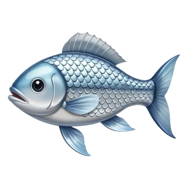 Minnow fish sticker