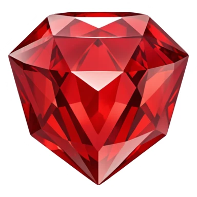 Red diamond carved on its front "RED" sticker