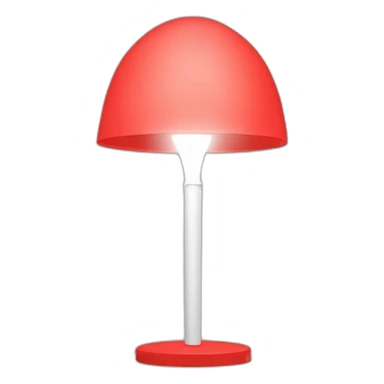 s14  led lamp red sticker