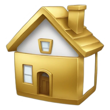 gold with house sticker