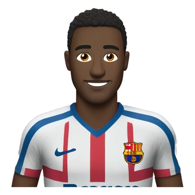 lamine yamal avec un maillot du barca sticker