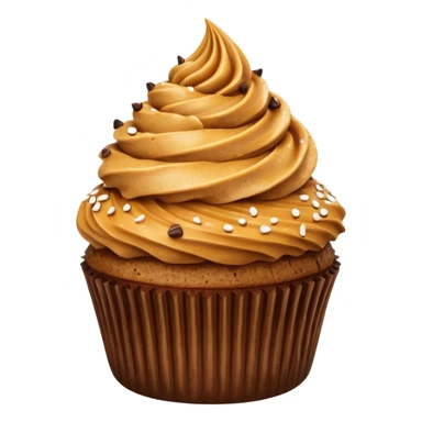 Salted caramel crushed espresso cupcake sticker
