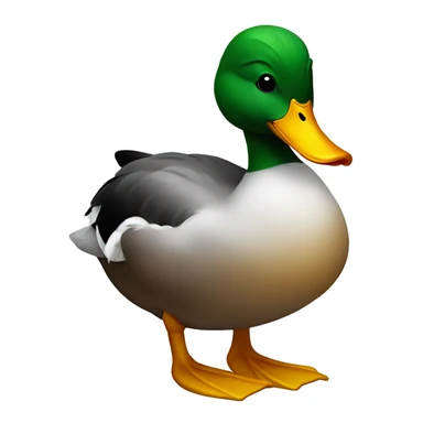 gay duck sticker
