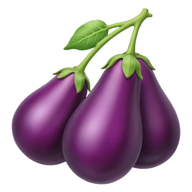 Eggplant cherries  sticker