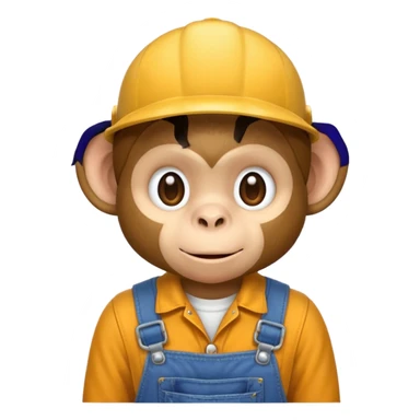 changuito con overol saltanto sticker