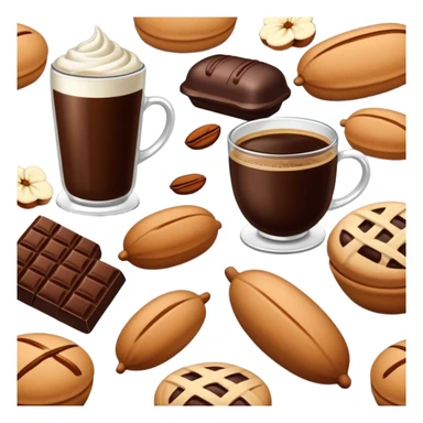 Çikolatalı dondurma sticker