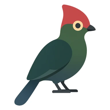 red-crested turaco sticker