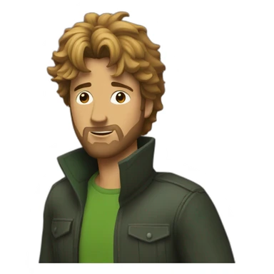 batman shaggy sticker